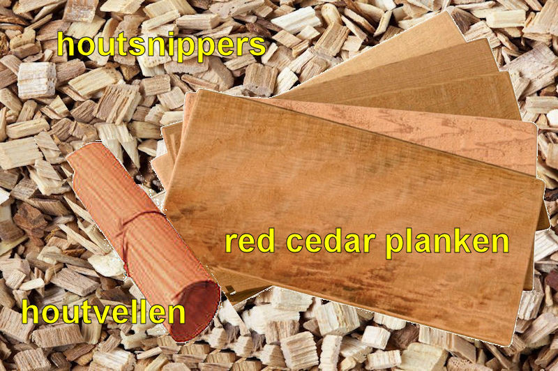 Roken en/of koken met hout