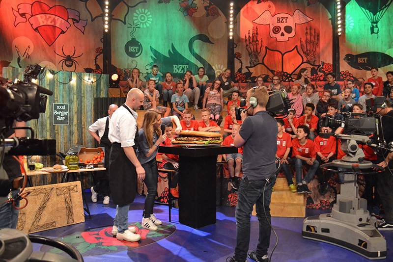 Hamburgerfeest op tv