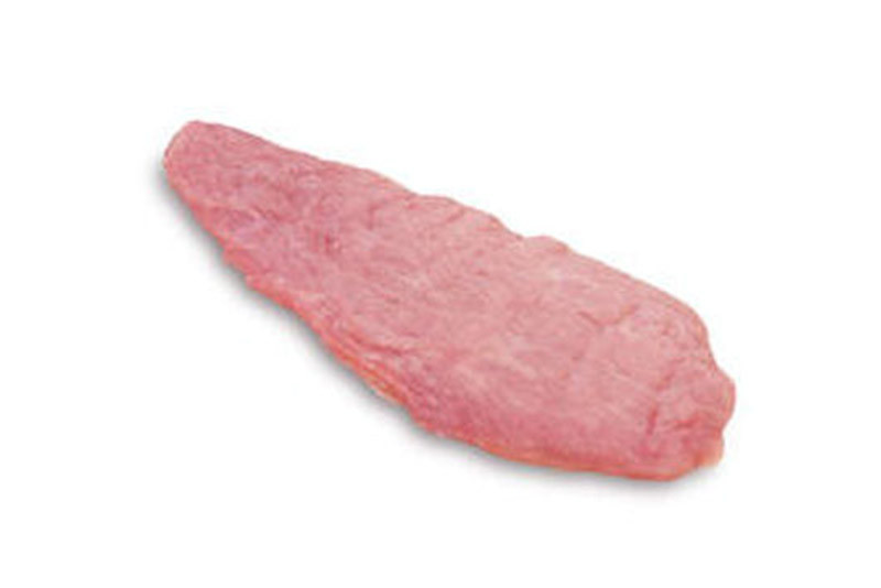 ongepaneerde schnitzel