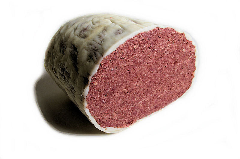 Corned beef in kalfsnet