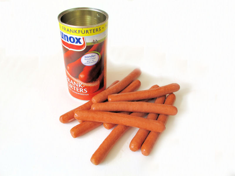 Knakworst in blik