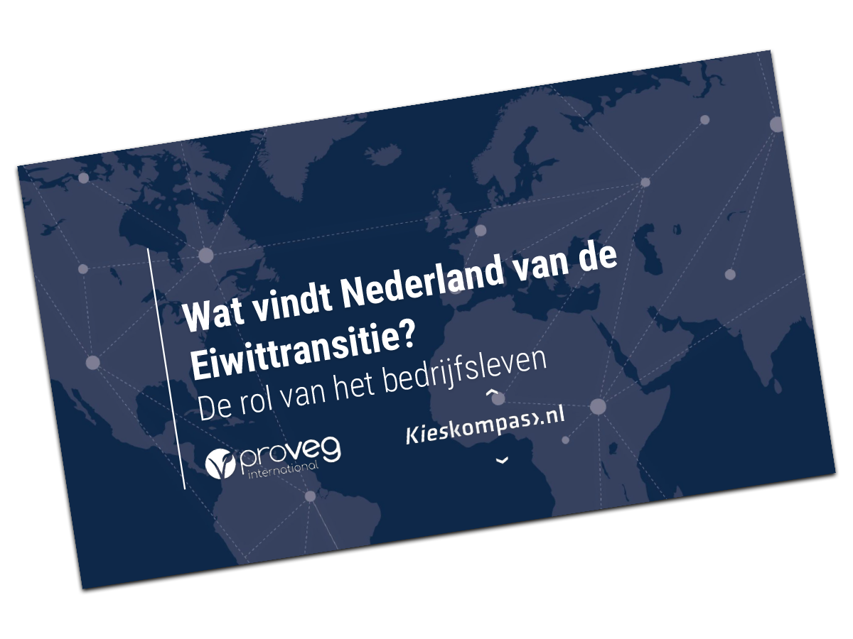 4 op 5 Nederlanders wil meer plantaardig aanbod