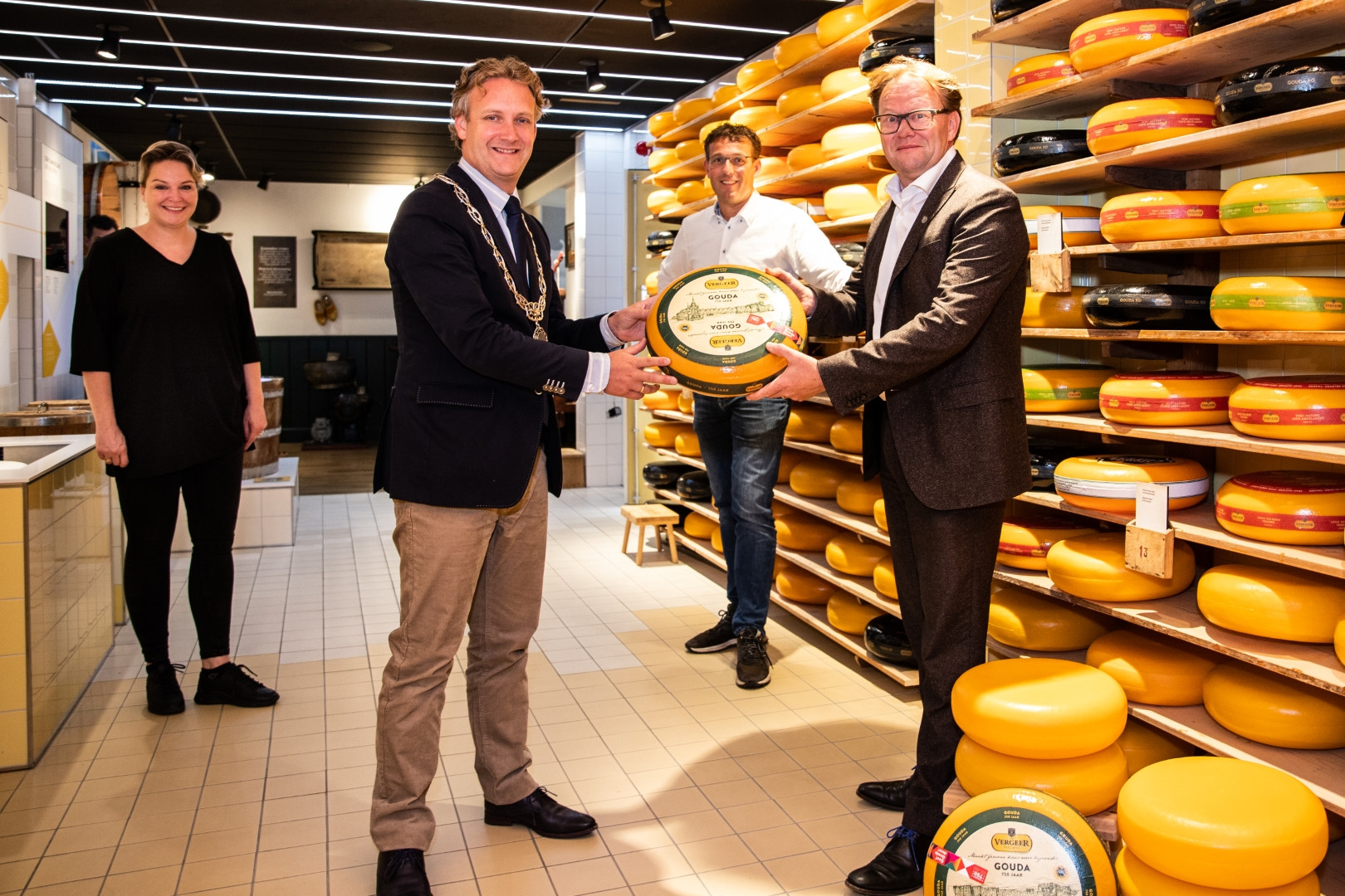 Vergeer lanceert Gouda750kaas